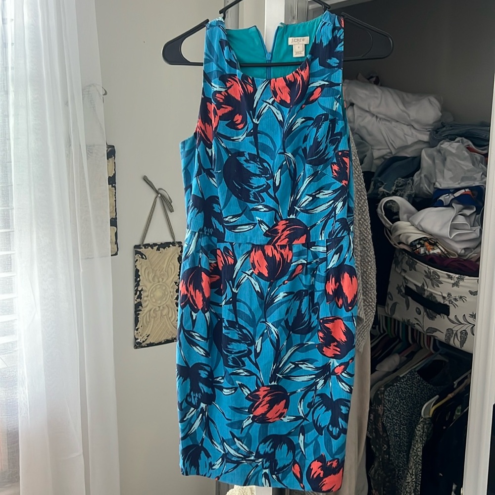 J crew dress with pockets